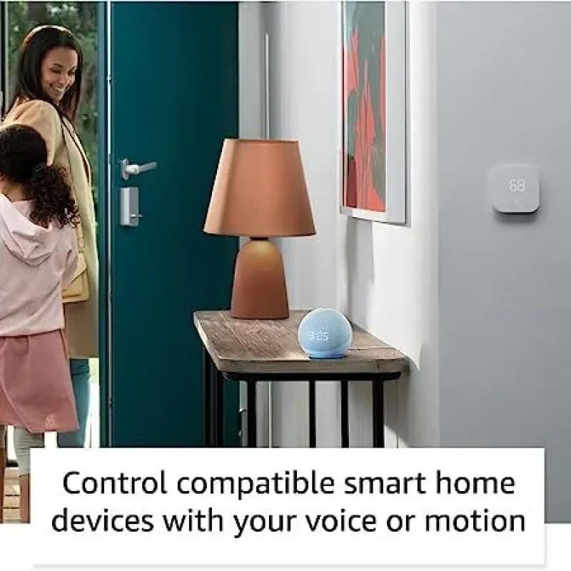 Amazon Alexa Echo Dot BULUT MAVİ (5. Nesil 2022) SAATLİ Akıllı Asistan Hoparlör Amazon Alexa Echo Dot BULUT MAVİ (5. Nesil 2022) SAATLİ Akıllı Asistan Hoparlör