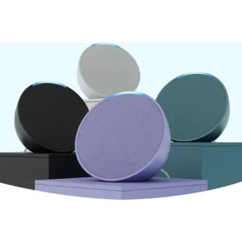 Amazon Alexa Echo POP MAVİ (1. Nesil 2023) Akıllı Asistan Hoparlör